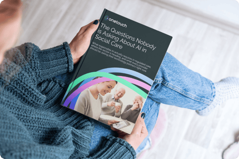 The Questions Nobody is Asking About AI in Social Care - Landing Page Mockup Image V3